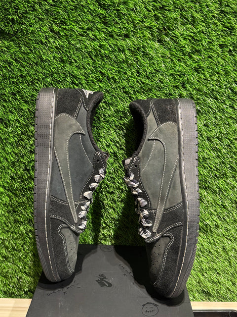 Jordan 1 Retro Low OG SP Travis Scott Black Phantom Sz 12M