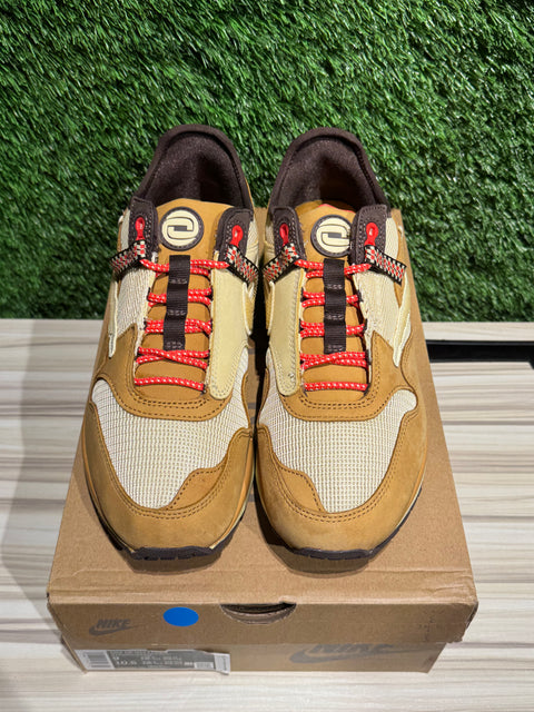 Nike Air Max 1 Travis Scott Cactus Jack Wheat Lemon Drop Sz 9M.