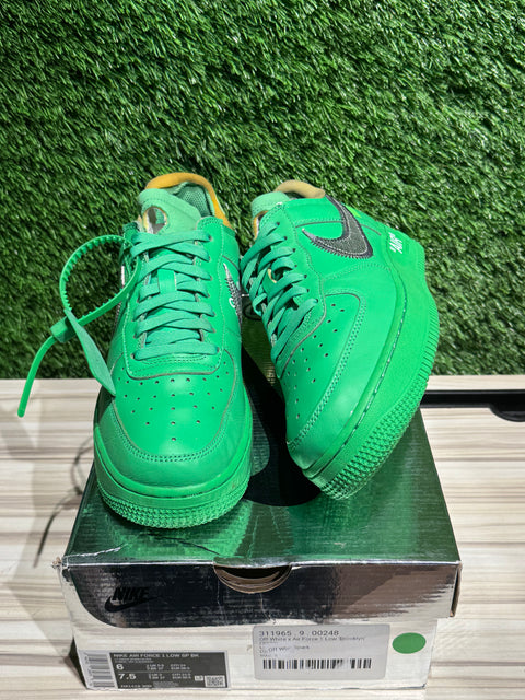 Nike Air Force 1 Low Off-White Brooklyn Sz 6M/7.5W