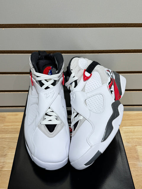 Jordan 8 Retro White True Red (2025) Sz 11