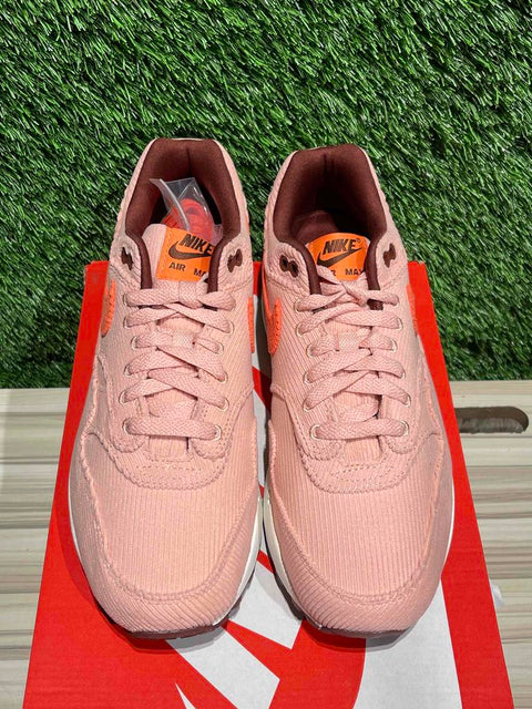 Nike Air Max 1 PRM Corduroy Coral Stardust Sz 8.5M
