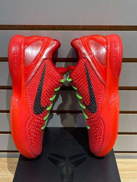 Nike Kobe 6 Protro Reverse Grinch Sz 8