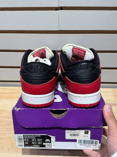 Nike SB Dunk Low Pro J-Pack Chicago Sz 8.5