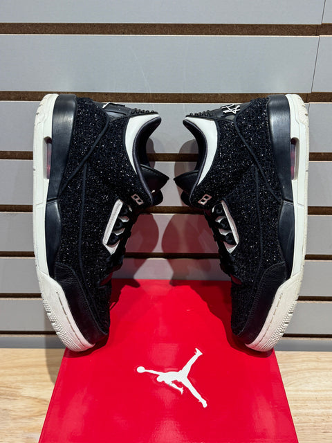 Jordan 3 Retro AWOK Vogue Black (Women's) Sz 12W/10.5M
