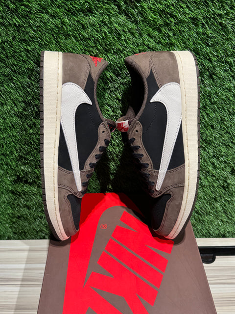 Jordan 1 Retro Low OG SP Travis Scott Mocha Sz 12M