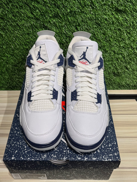 Jordan 4 Retro Midnight Navy Sz 10.5M