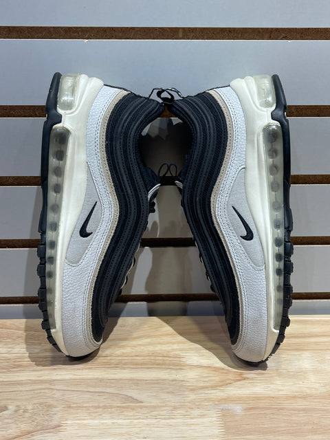 Nike Air Max 97 Light Bone Khaki Black Sz 9