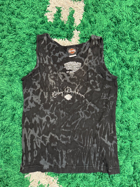 2000s Lynnwood WA Harley Davidson Women's Tank Top Sz L