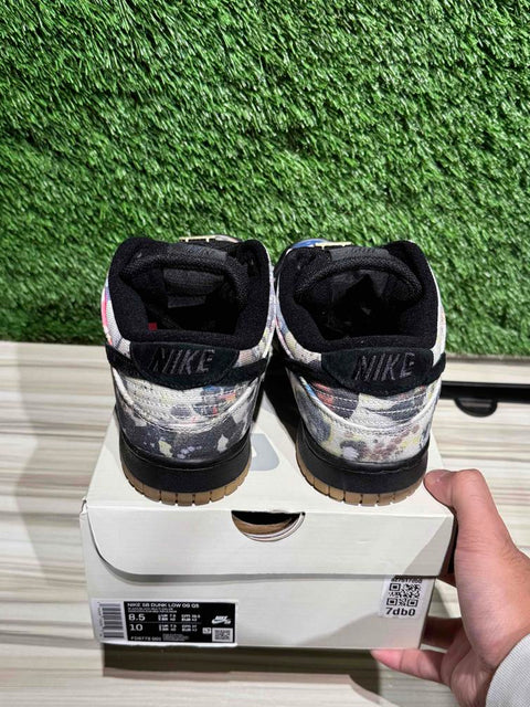 Nike SB Dunk Low Supreme Rammellzee Sz 8.5M