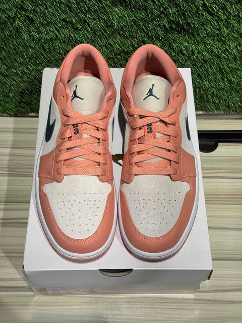 Jordan 1 Low Light Madder Root (Women's) Sz 10W/8.5M