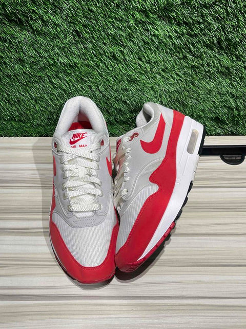 Nike Air Max 1 Anniversary Red (2017/2018 Restock Pair) Sz 9.5M