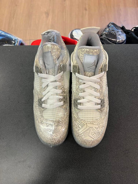 Jordan 4 Retro 30th Anniversary Laser Sz 6Y