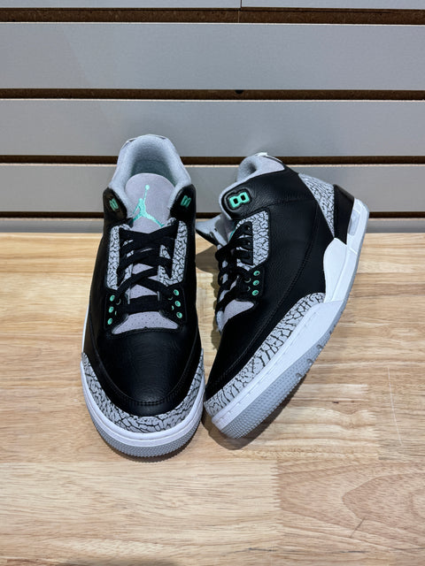 Jordan 3 Retro Green Glow Sz 12.5