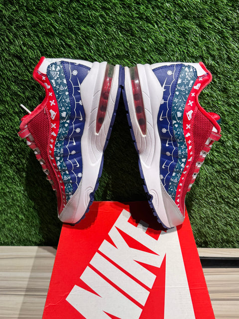 Nike Air Max 95 Christmas Sweater (GS) Sz 5.5Y