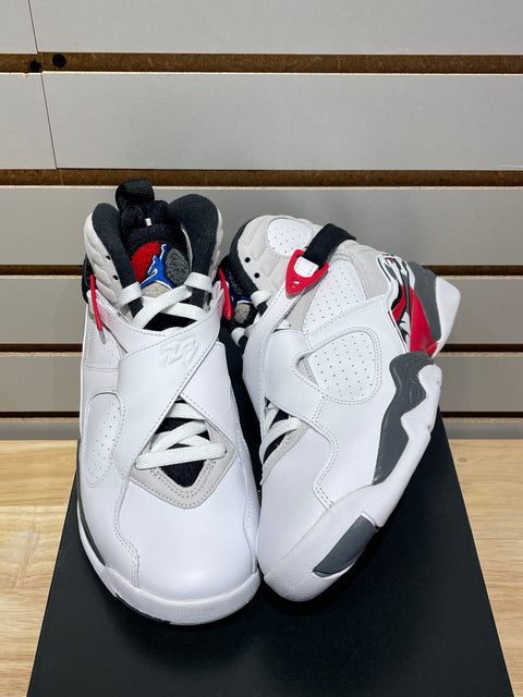 Jordan 8 Retro White True Red (2025) (GS) Sz 7Y