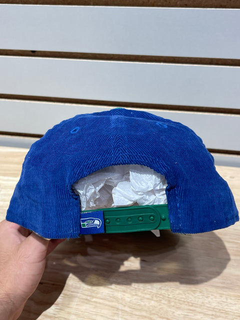 Vintage NFL Seattle Seahawks Hat New Era Made USA Snapback
