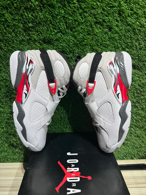 Jordan 8 Retro White True Red (2025) Sz 11M