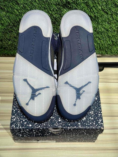 Jordan 5 Retro Midnight Navy Sz 9.5M