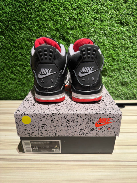 Jordan 4 Retro Bred Reimagined (GS) Sz 4.5Y