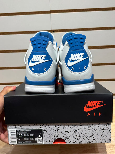 Jordan 4 Retro Military Blue (2024) Sz 10.5