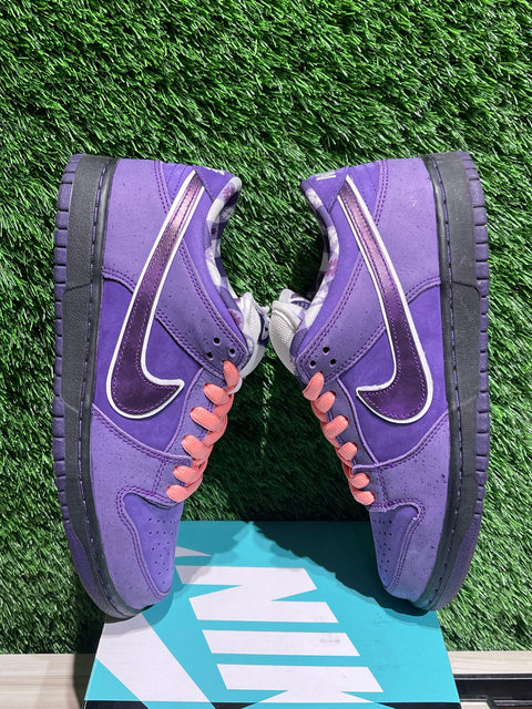 Nike SB Dunk Low Concepts Purple Lobster Sz 7.5M