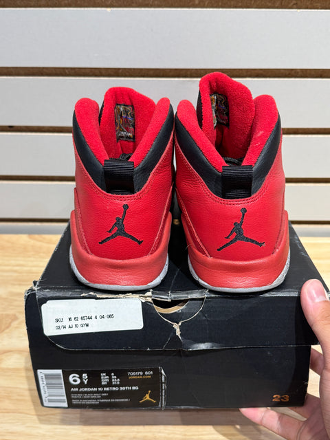 Jordan 10 Retro Bulls Over Broadway (GS) Sz 6.5Y