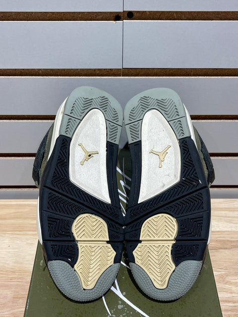 Jordan 4 Retro SE Craft Medium Olive (GS) Sz 4.5Y
