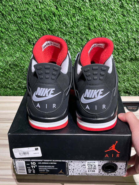 Jordan 4 Retro Bred (2019) Sz 10M