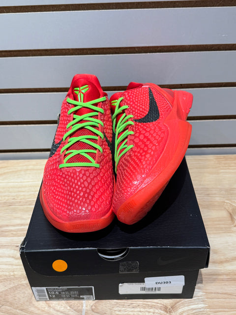 Nike Kobe 6 Protro Reverse Grinch Sz 10.5M