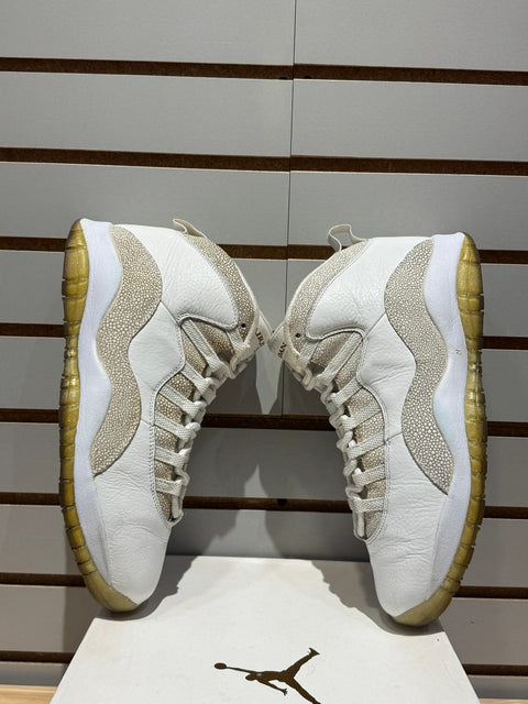 Jordan 10 Retro Drake OVO White Sz 11