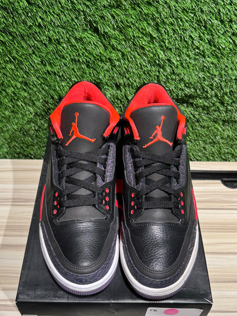 Jordan 3 Retro Crimson Sz 9M