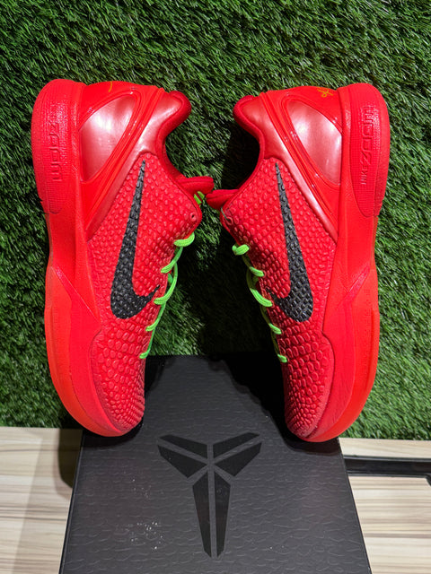 Nike Kobe 6 Protro Reverse Grinch Sz 10
