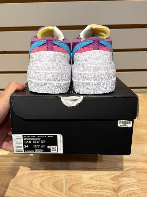 Nike Blazer Low sacai KAWS Purple Dusk Sz 12.5