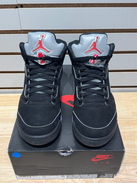 Jordan 5 Retro OG Black Metallic Reimagined Sz 10M
