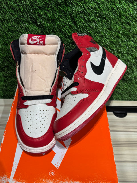 Jordan 1 Retro High OG Chicago Lost and Found (GS) Sz 6.5Y