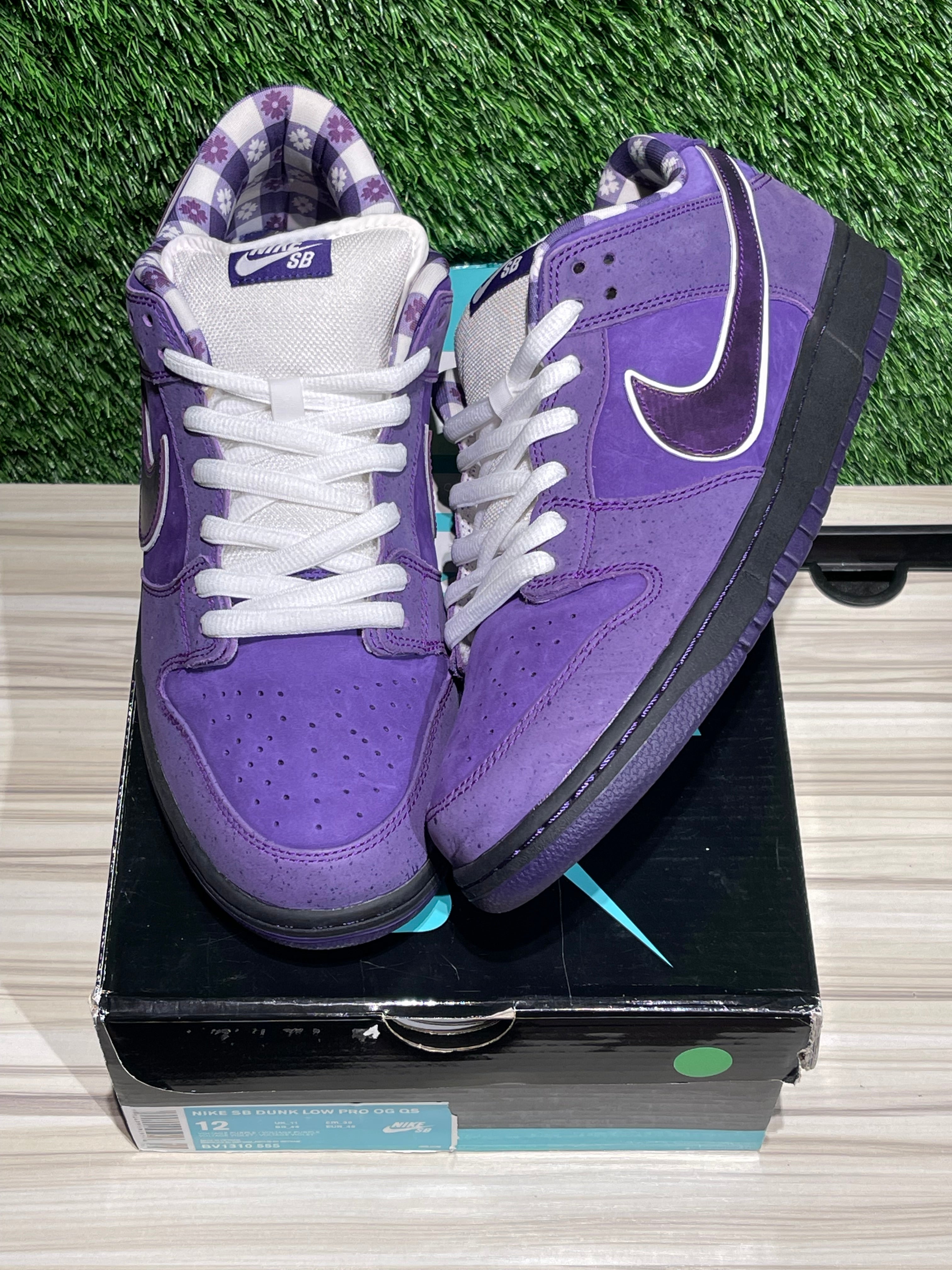 Nike SB Dunk Low Concepts Purple Lobster Sz 12M – Sneak City