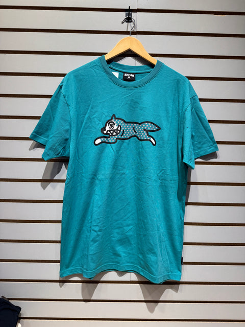 Billionaire Boys Club Icecream Green Running Dog Fossil Fuel Tee Sz L