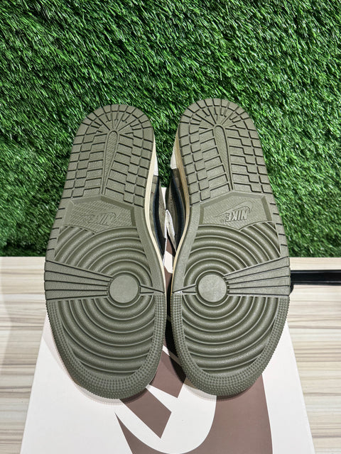 Jordan 1 Retro Low OG SP Travis Scott Medium Olive Sz 9.5