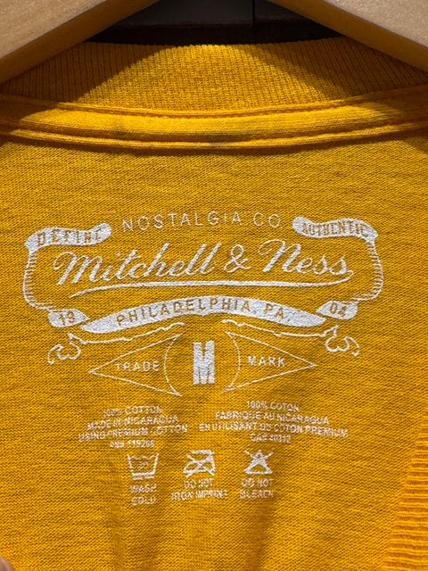 Los Angeles Lakers Gold M&N x Uninterrupted Hardwood Classics Long Sleeve T-Shirt Sz M