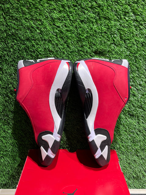 Jordan 14 Retro Gym Red Toro Sz 12M
