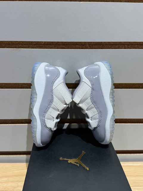 Jordan 11 Retro Low Cement Grey (TD) Sz 5C