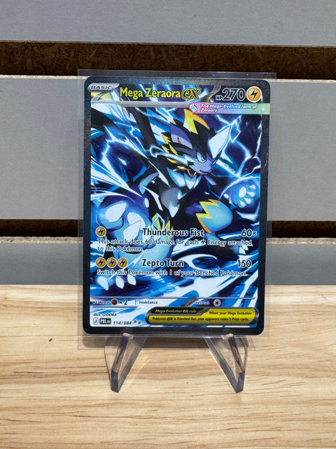 Pokémon Mega Zeraora ex - 114/084 - ME05: Pitch Black (PBL)