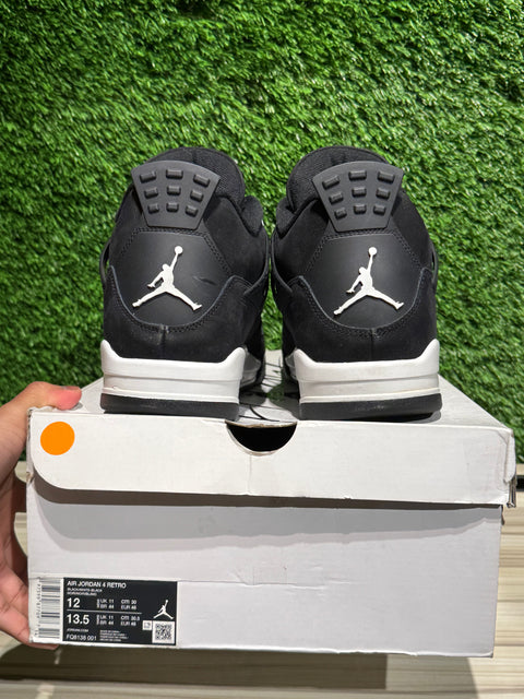Jordan 4 Retro White Thunder Sz 12M