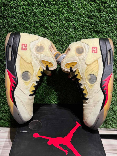 Jordan 5 Retro Off-White Sail Sz 11M