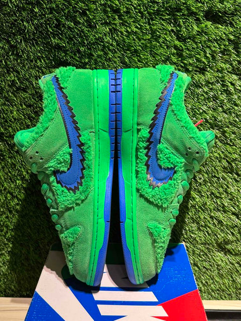 Nike SB Dunk Low Grateful Dead Bears Green Sz 11.5M