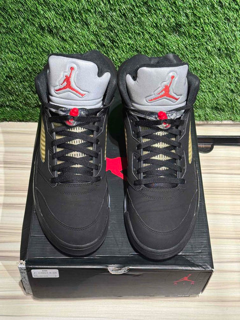 Jordan 5 Retro Black Metallic (2016) Sz 12M