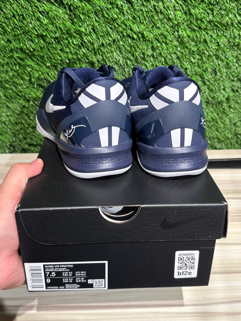 Nike Kobe 8 Protro College Navy Sz 7.5