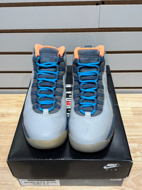 Jordan 10 Retro Bobcats Sz 9.5