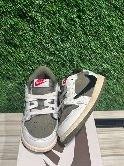 Jordan 1 Retro Low OG SP Travis Scott Medium Olive (TD) Sz 8C