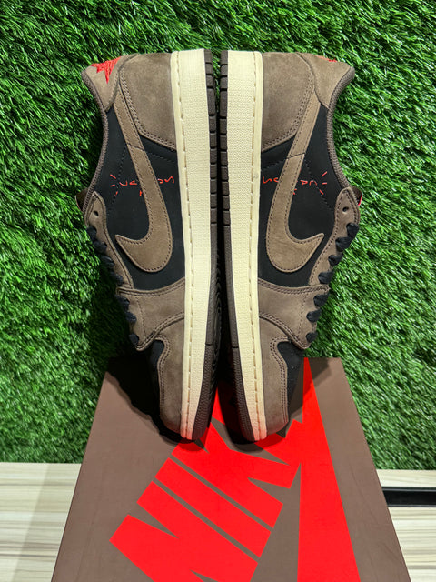 Jordan 1 Retro Low OG SP Travis Scott Mocha Sz 10.5M